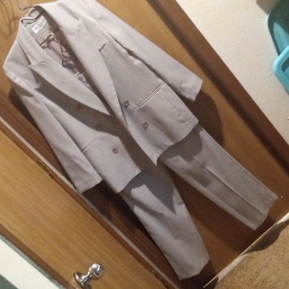 Lew Magram Collection Gray Pinstripe Suit Vintage New - Picture 3 of 16